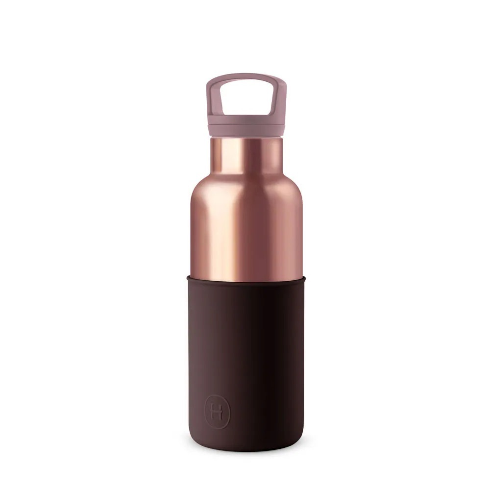 NEW IN BOX HYDY CinCin Pink Gold-Black Cherry 16 Oz thermal water bottle